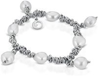 Bracciale Lelune Donna in Argento Perla LGBR198.1.CH